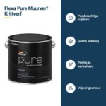 flexa pure muurverf krijtverf kenmerken