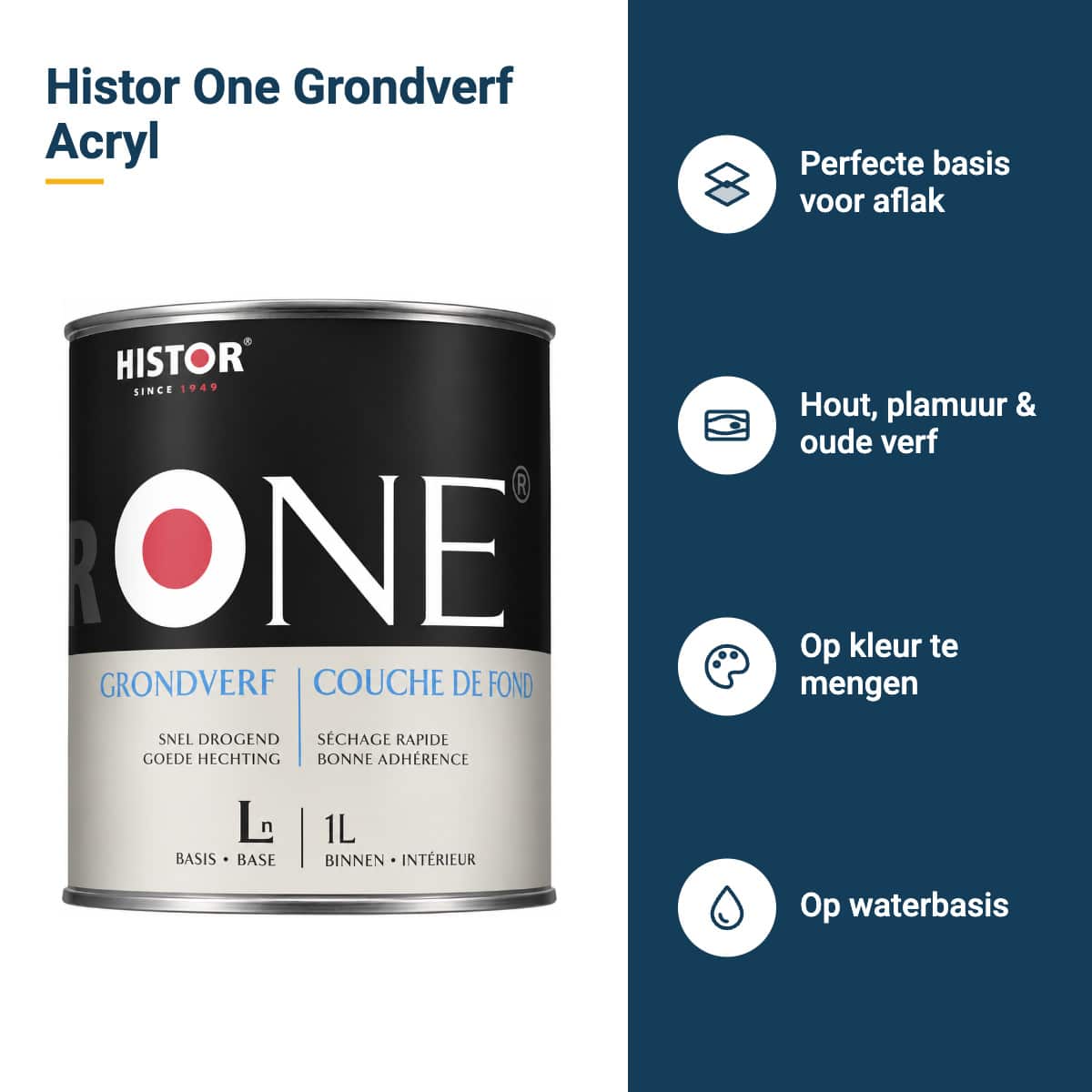 histor one grondverf acryl kenmerken