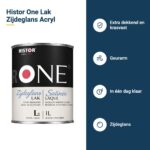histor one lak zijdeglans acryl kenmerken