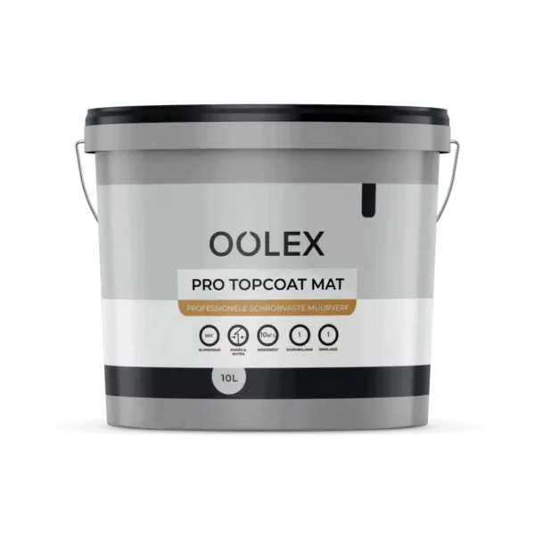 Oolex Pro Topcoat Mat buiten muurverf