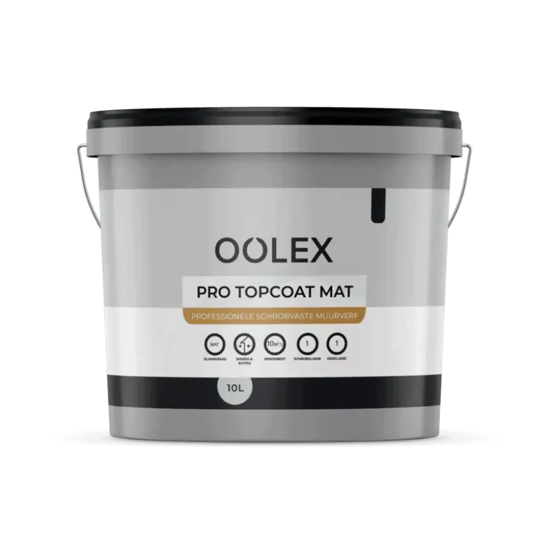 Oolex Pro Topcoat Mat buiten muurverf