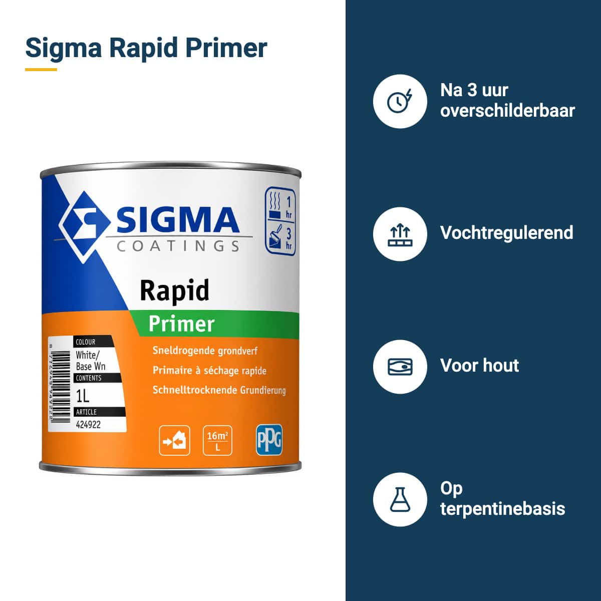 sigma rapid primer kenmerken