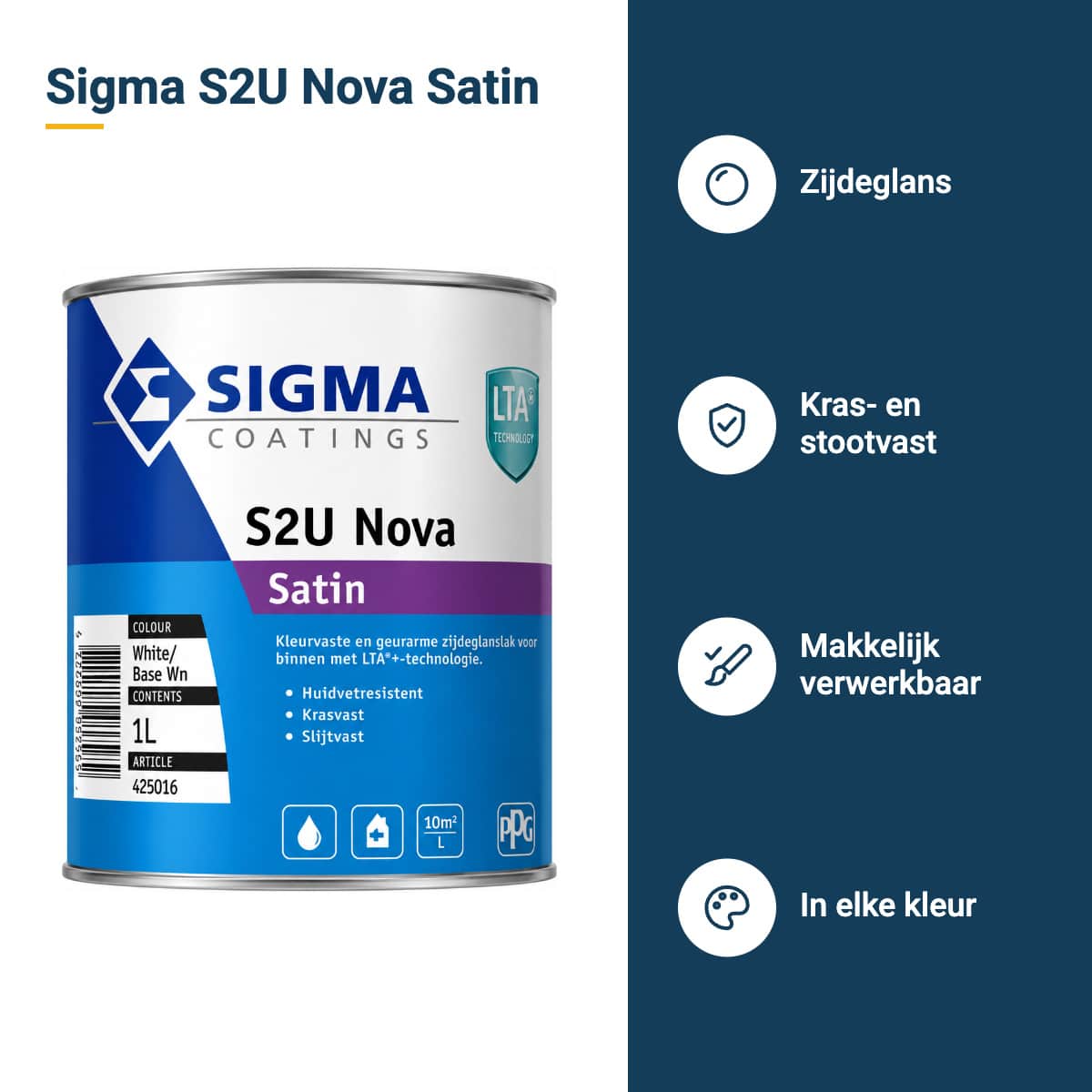 sigma s2u nova satin kenmerken