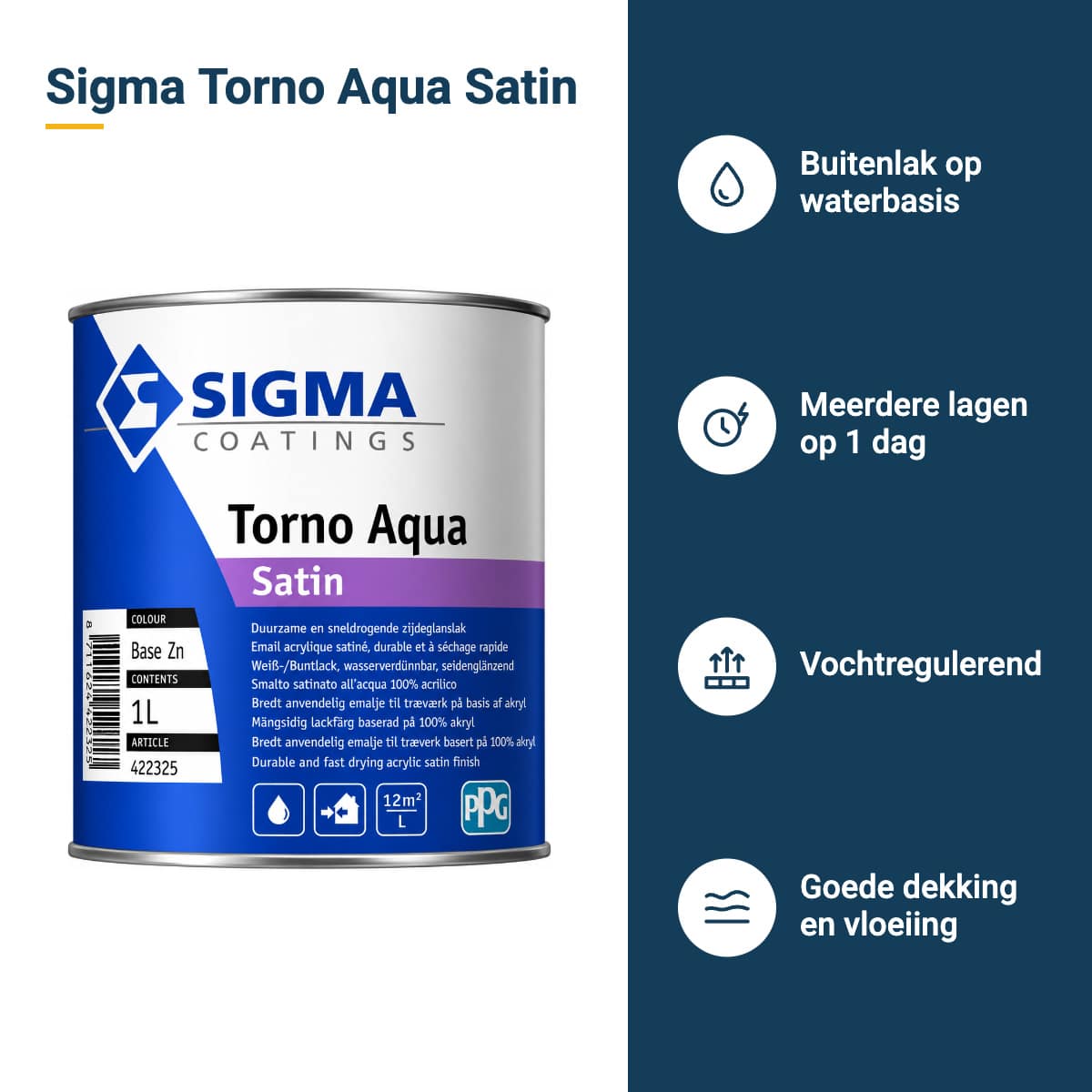 sigma torno aqua satin kenmerken