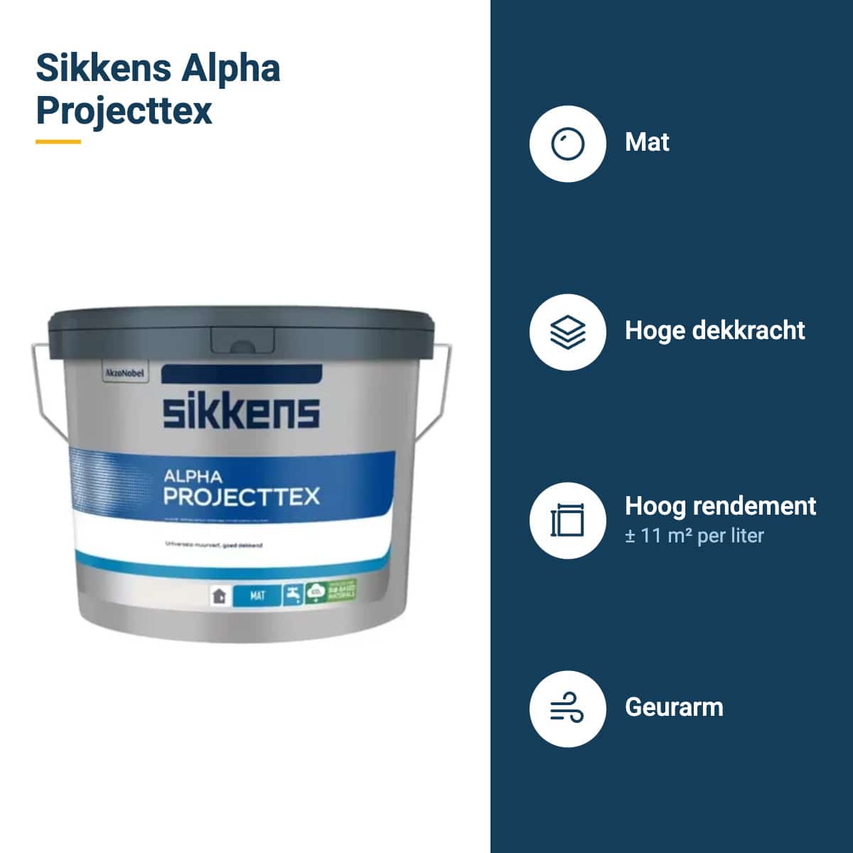 sikkens alpha projecttex kenmerken