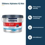 sikkens alphatex iq mat kenmerken