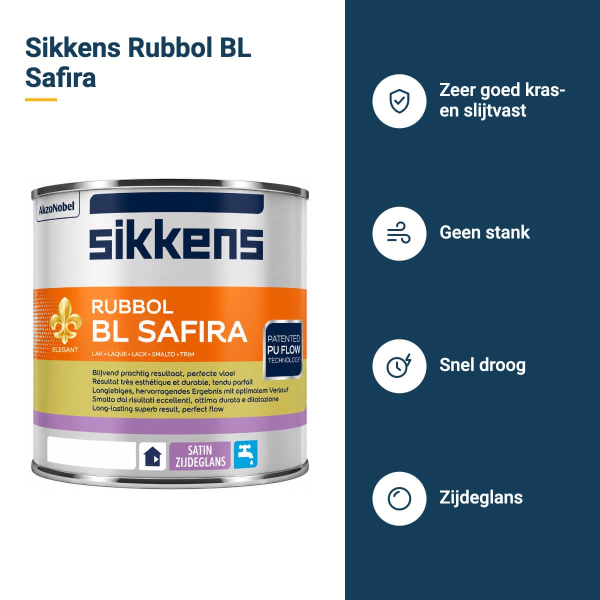 sikkens rubbol bl safira kenmerken