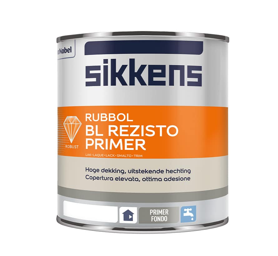 De beste Sikkens grondverf voor binnen is de Sikkens Rubbol BL Rezisto Primer