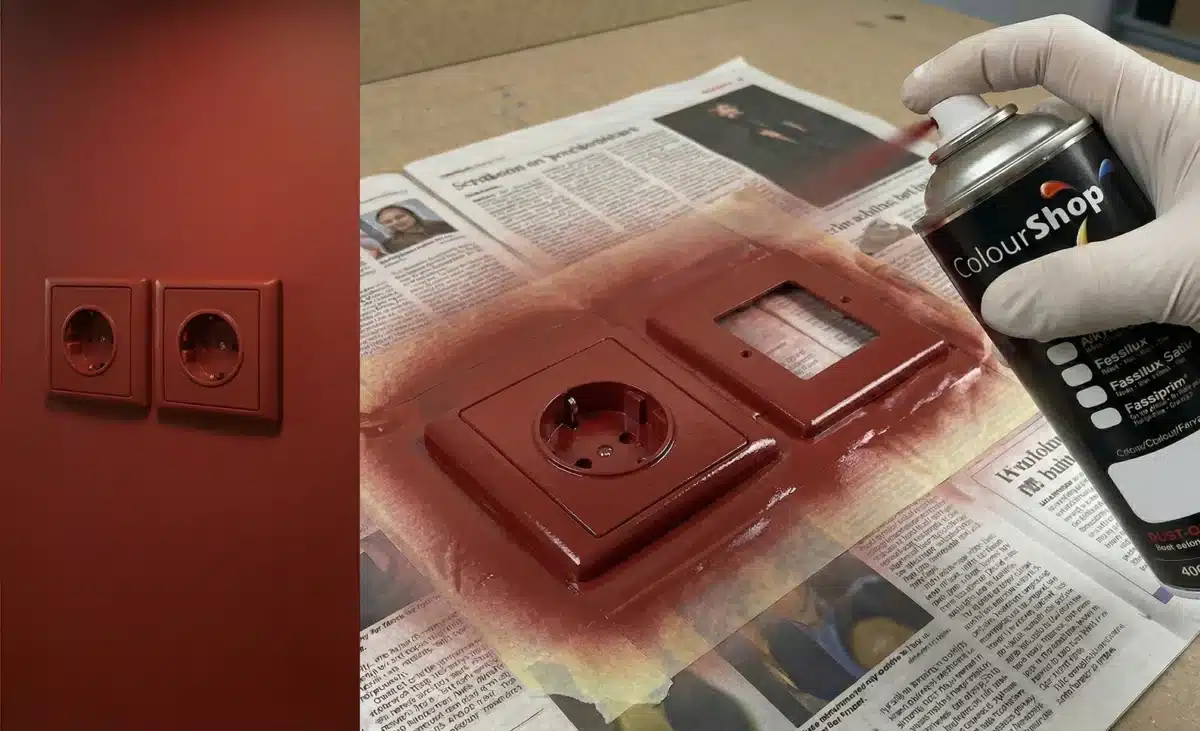 Spuitbus op kleur voorbeeld