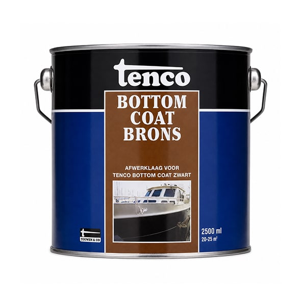 Tenco Bottomcoat Teervrij Brons 2,5 liter
