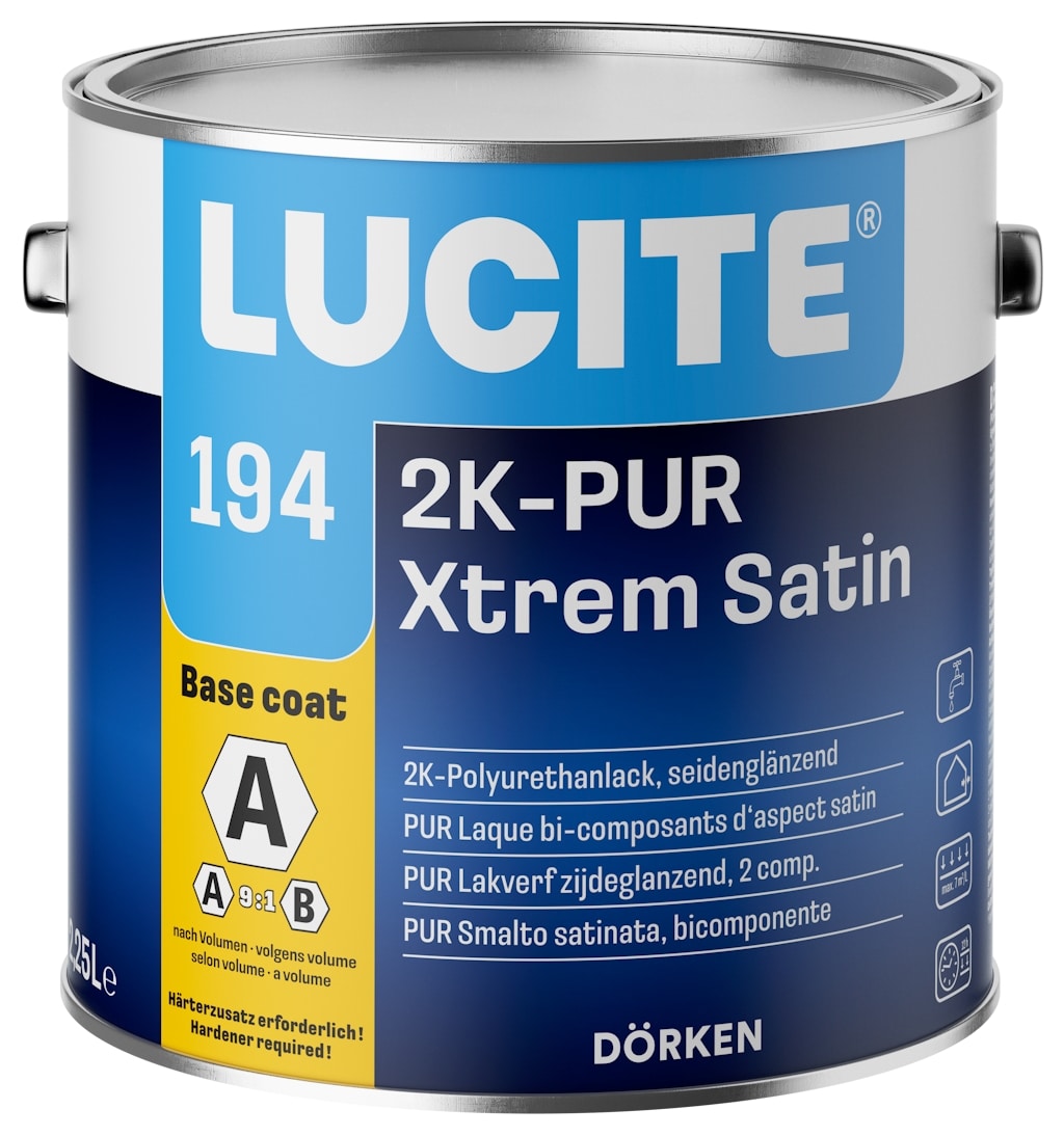 lucite 2k pur xtrem satin