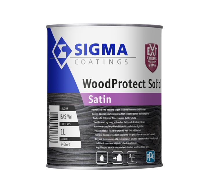 Meditatief kussen Stuwkracht Sigma WoodProtect Solid Satin | Online te bestellen bij - Verfplaza