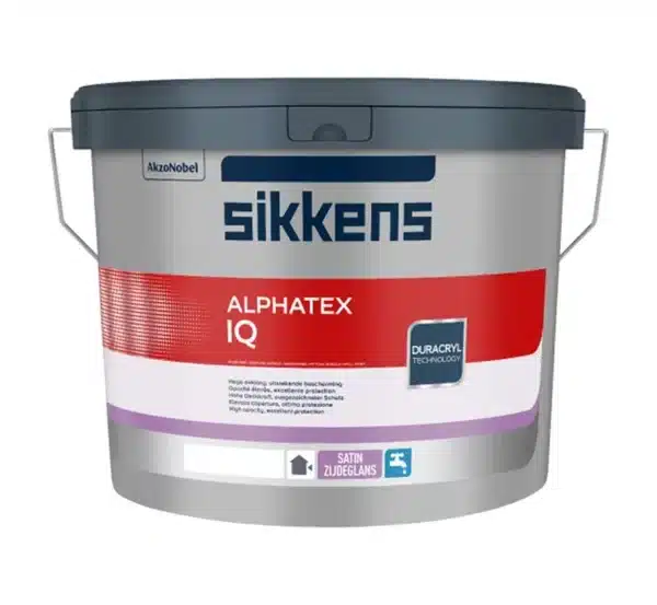 Sikkens Alphatex IQ zijdeglans nieuw