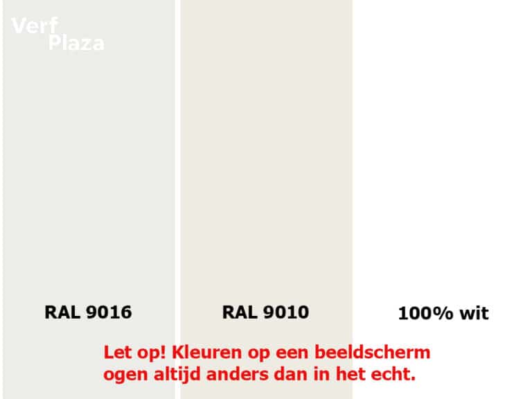 Ral 9010 of ral 9016