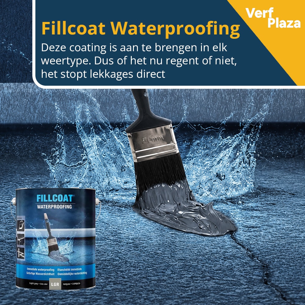 Fillcoat Waterproofing coating voor elk weertype