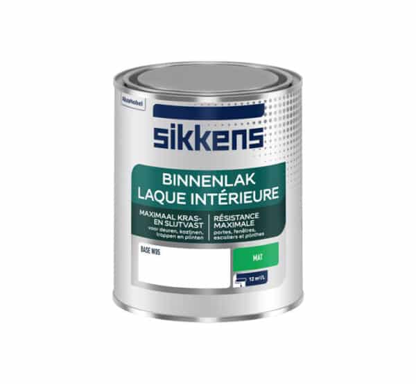 Sikkens Binnenlak Mat voor een matzwarte uitstraling