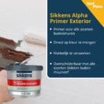 Sikkens Alpha Primer Exterior Voordelen