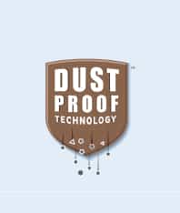 DustProof Technology™ – Stofafstotend