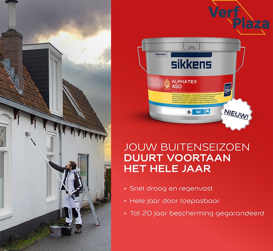 Sikkens Alphatex 4S0 buitenmuurverf