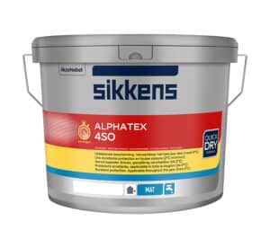 Sikkens Alphatex 4SO buitenmuurverf ook voor in de winter
