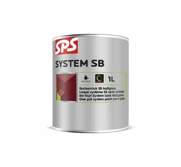 SPS System SB is een 1 pot systeem verf voor buiten