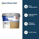 sigma siloxan matt kenmerken