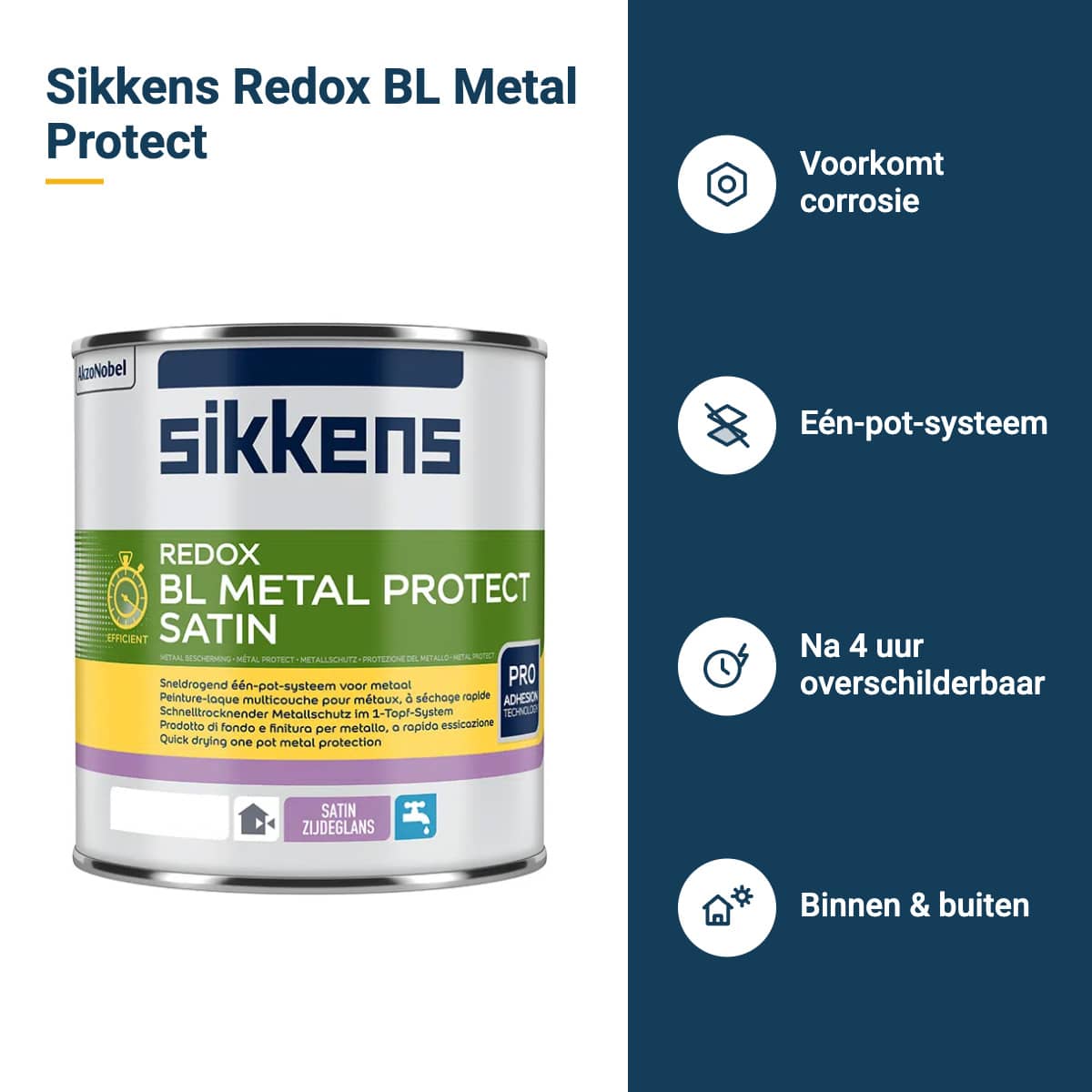 sikkens redox bl metal protect kenmerken