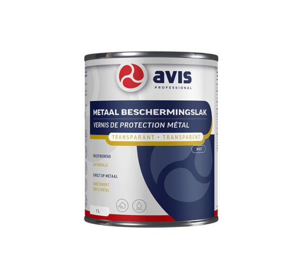 Avis Metaal Beschermingslak Transparant