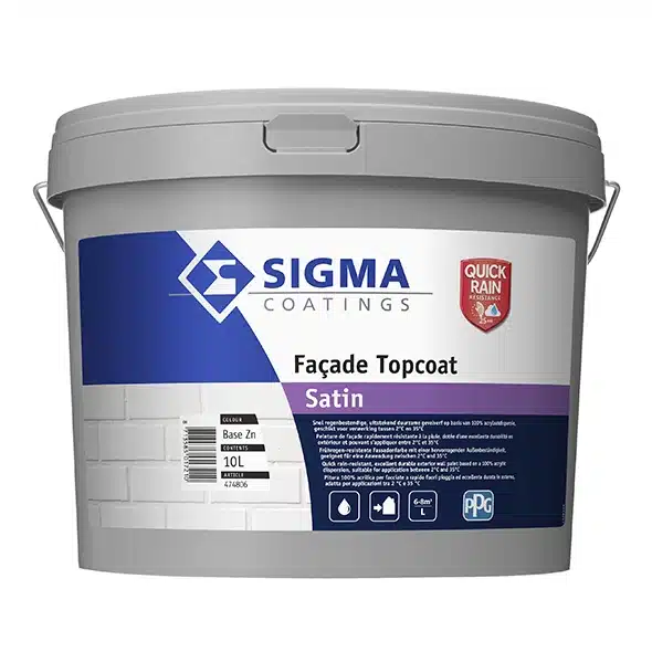 Sigma Facade Topcoat Satin 10 liter ZN