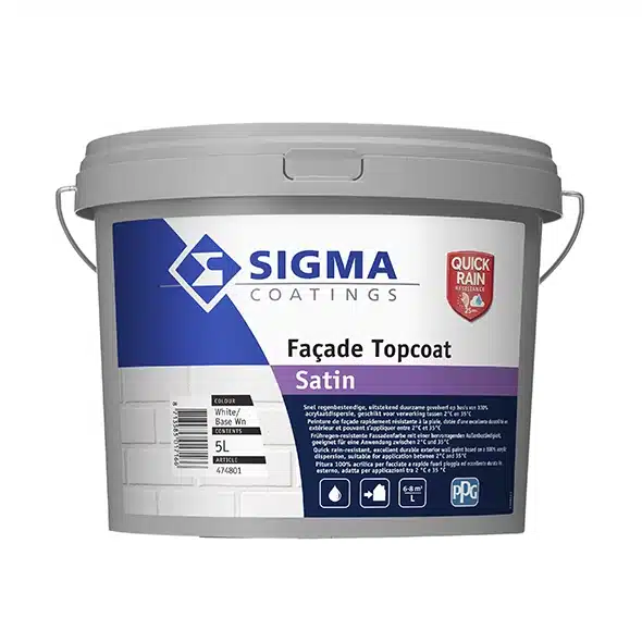 Sigma Facade Topcoat Satin 5 liter WN