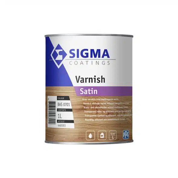 Sigma Varnish Satin 1 liter