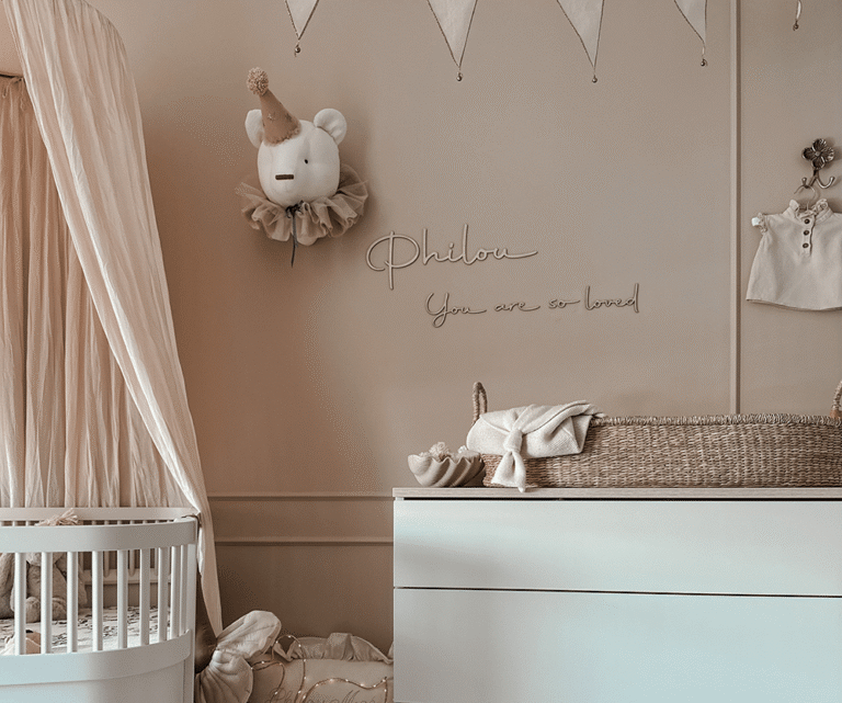 Babykamer muurverf