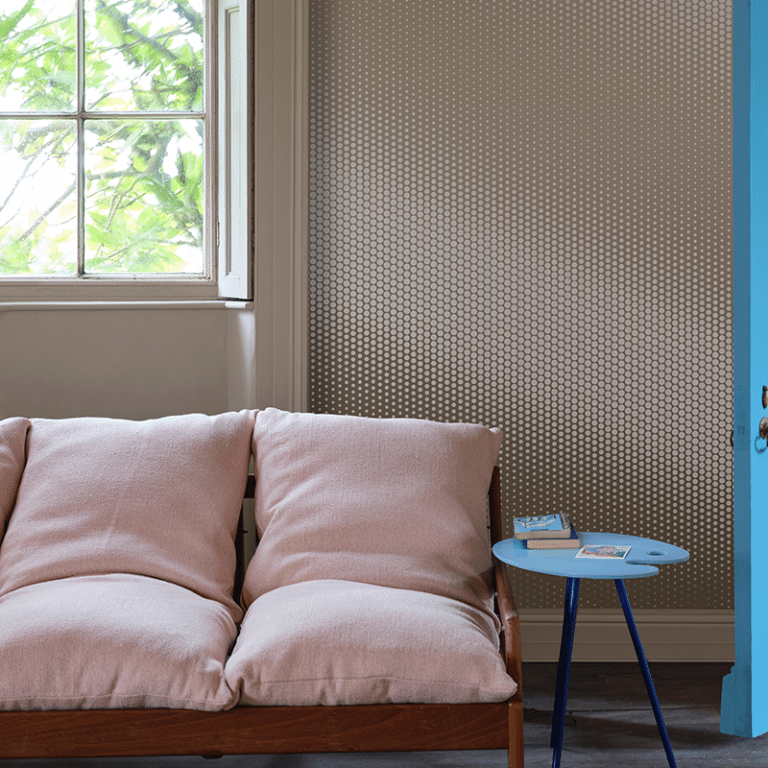 Farrow & Ball Roasted Macadamia voorbeeld