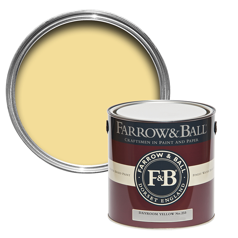 Farrow and Ball Dayroom Yellow No. 233