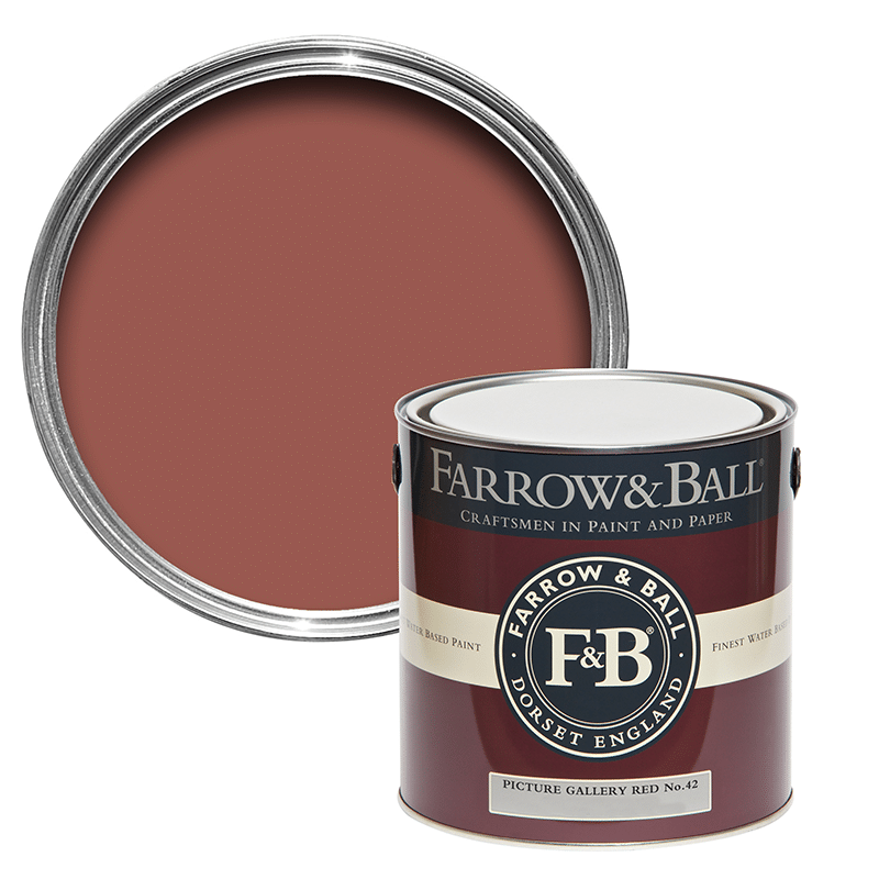Farrow and Ball Picture Gallery Red No. 42
