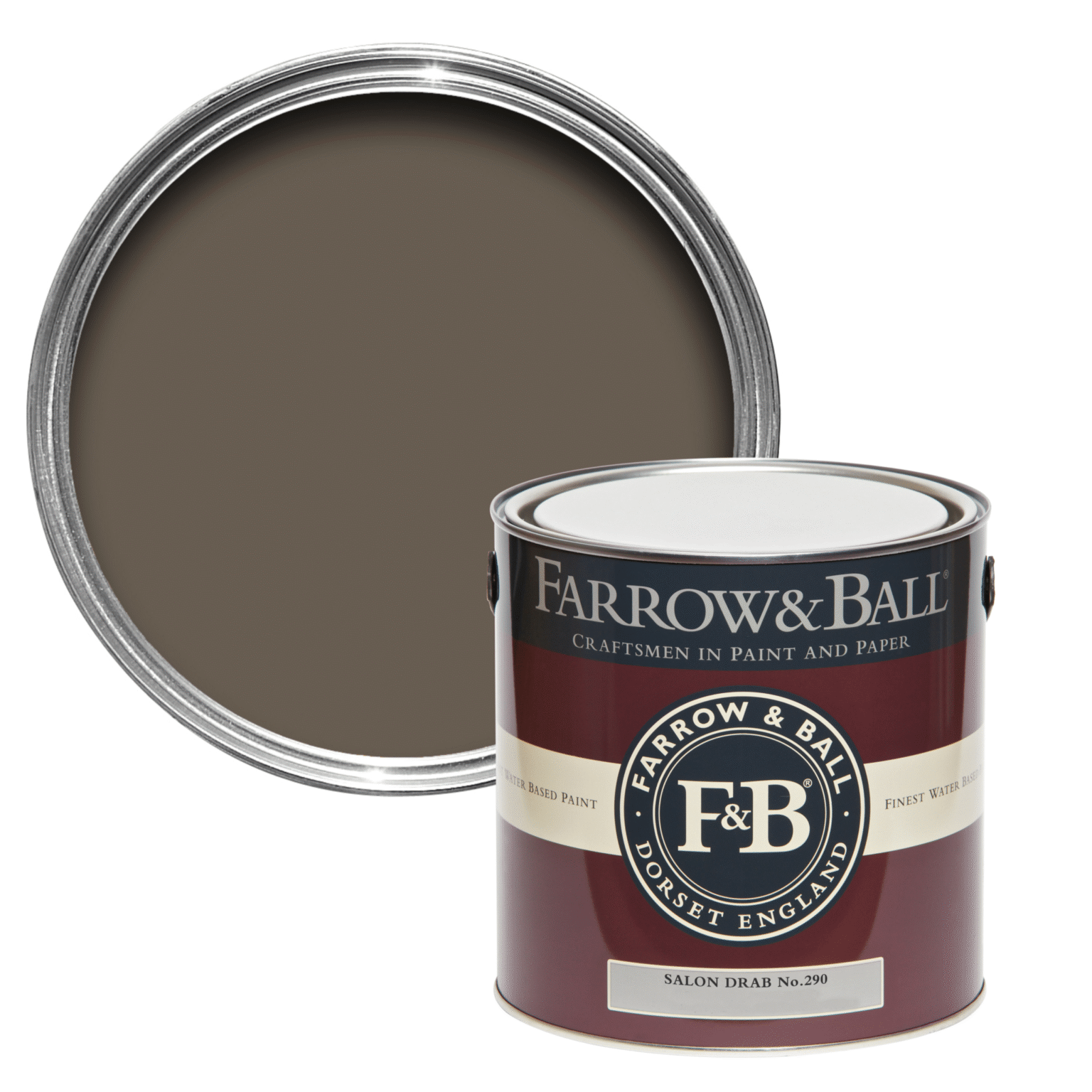 Farrow and Ball Salon Drab No. 290