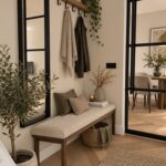 Joa’s White kleur op de muur in hal