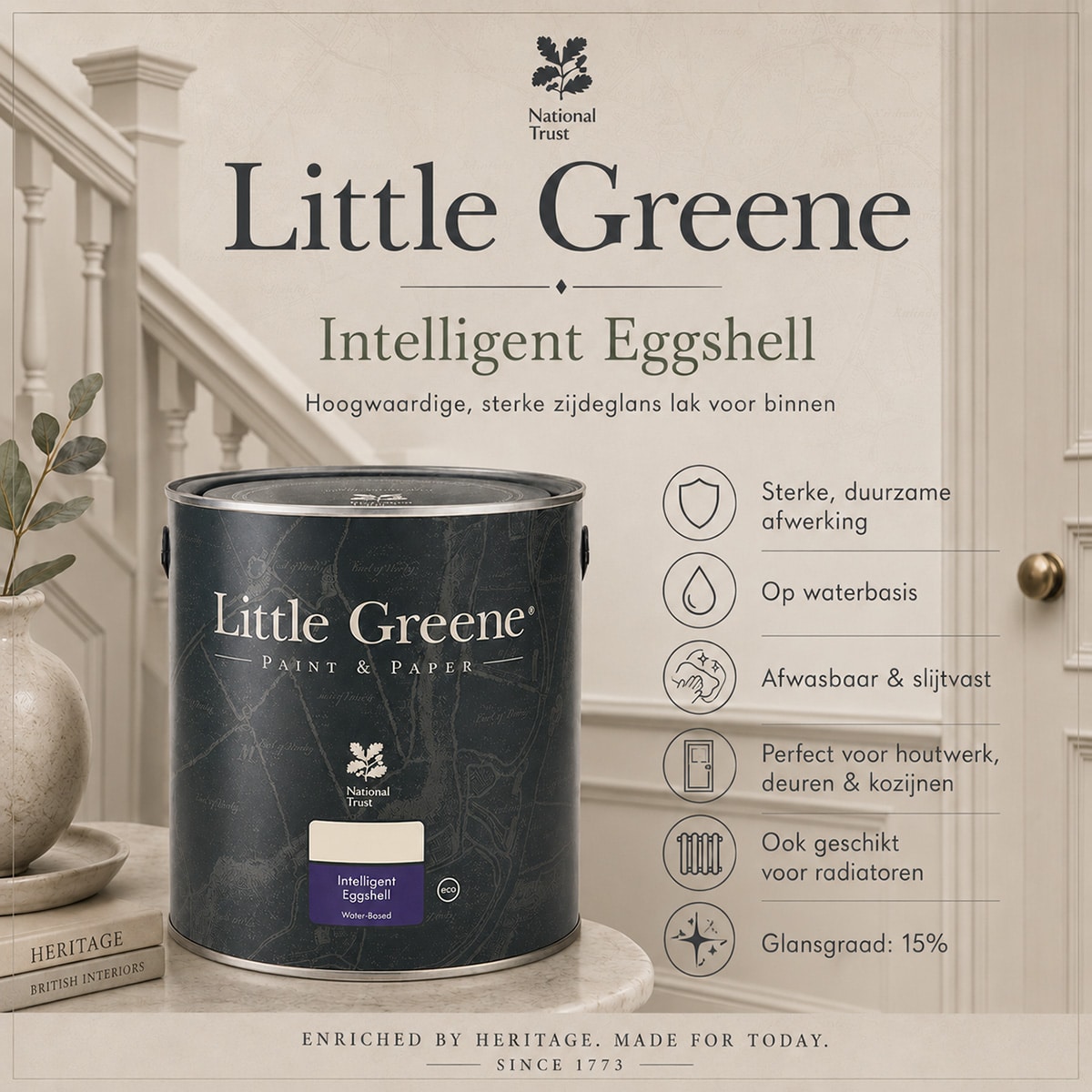 Little Greene Intelligent Eggshell USP’s