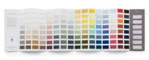 Little Greene kleurenkaart geopend