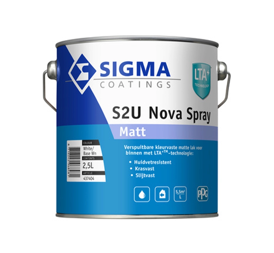 Sigma S2U Nova Spray Matt 2,5 liter