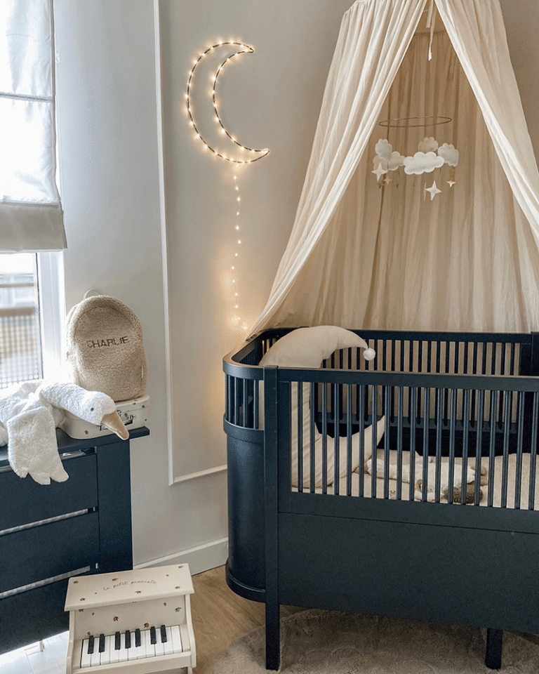 babykamer schilderen muurverf