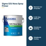 sigma s2u nova spray primer kenmerken