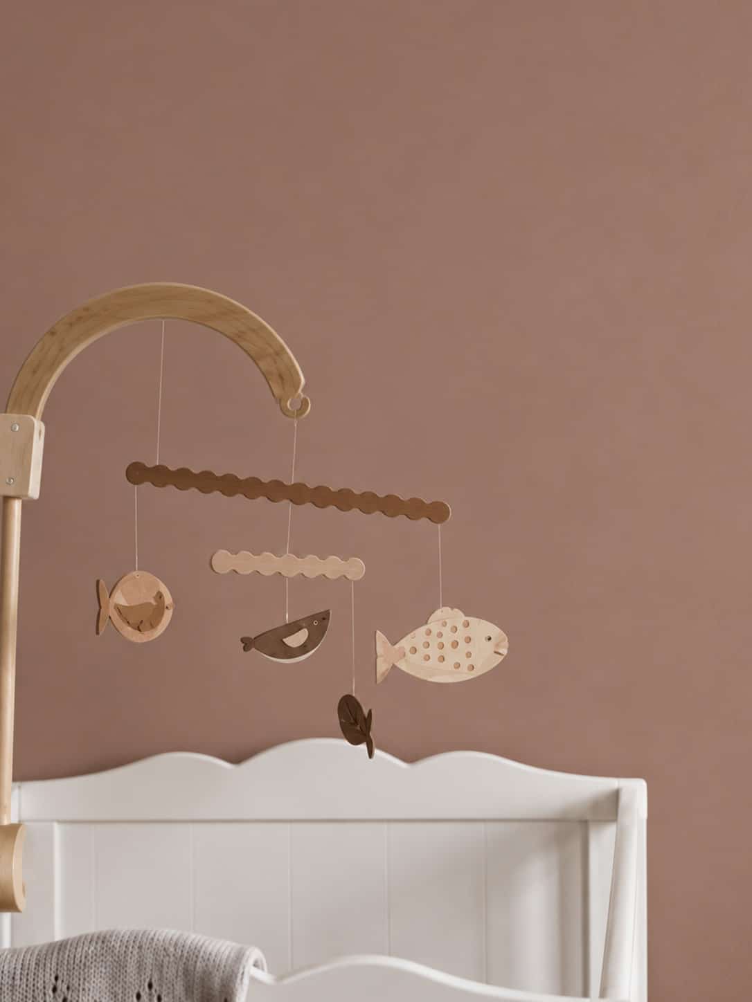 Babykamer in Real Plum