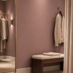 Chique paskamer in Mild Plum