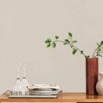 Kast tegen muur in kleur Mild Stone