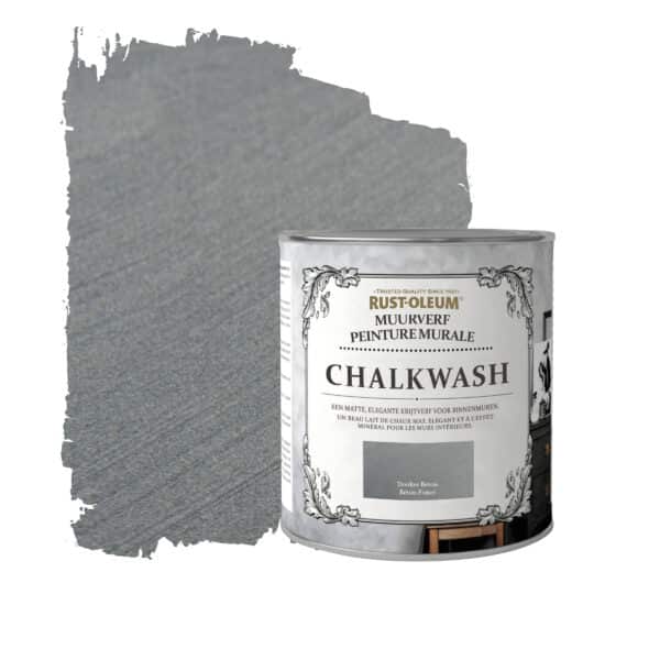 Rust Oleum Chalkwash Donker Beton