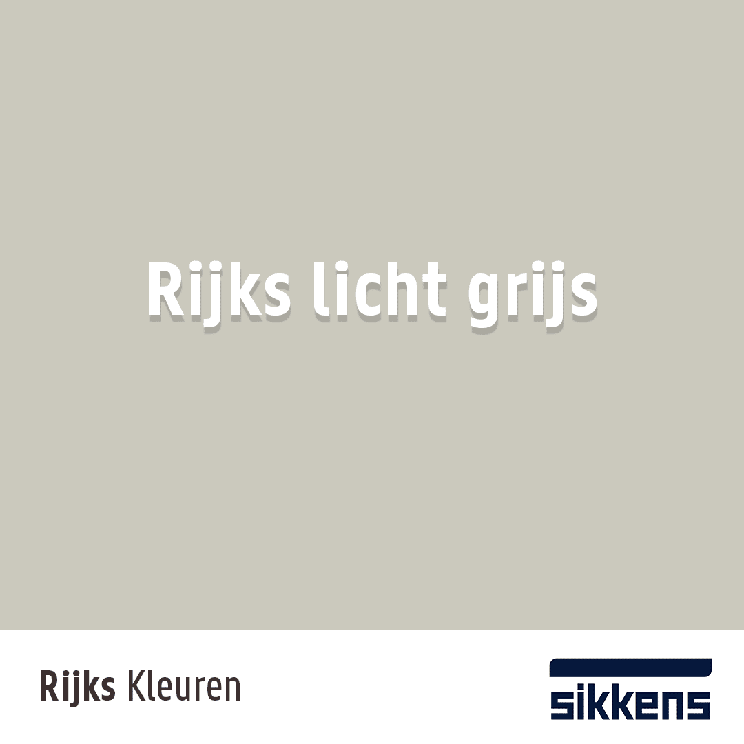 Sikkens RIJKS licht grijs kopen? Verf-plaza.nl