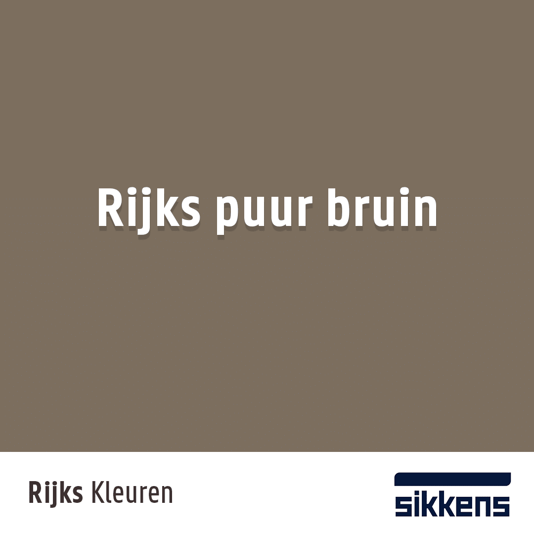 Sikkens RIJKS puur bruin kopen? Bestel online