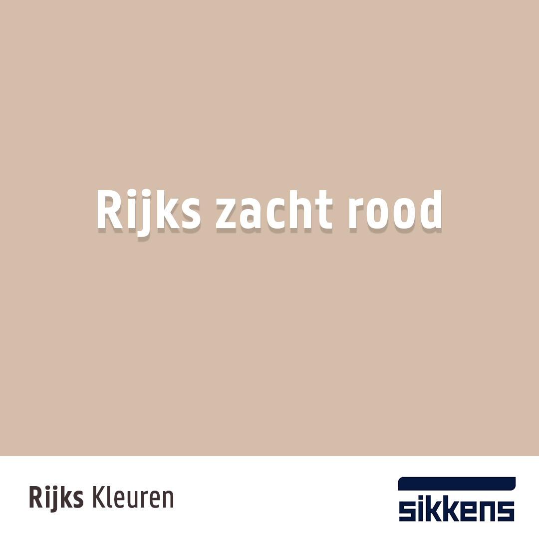 Sikkens RIJKS zacht rood kopen? Verf-plaza.nl