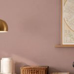 Wand in kleur Mild Plum